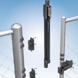Adaptateur rond pour serrure MAGNA LATCH (poteau rond)