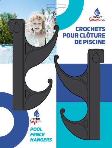 Double Hooks for Accessories (Pack of 2)