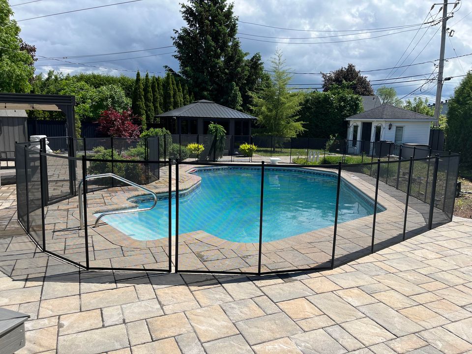 Réalisation clôture de piscine